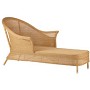 chaise longue rotin